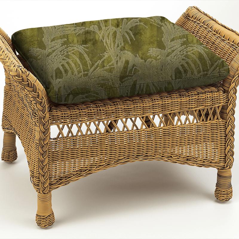 Clarke and Clarke Martello Tropicale Citron Box Cushion