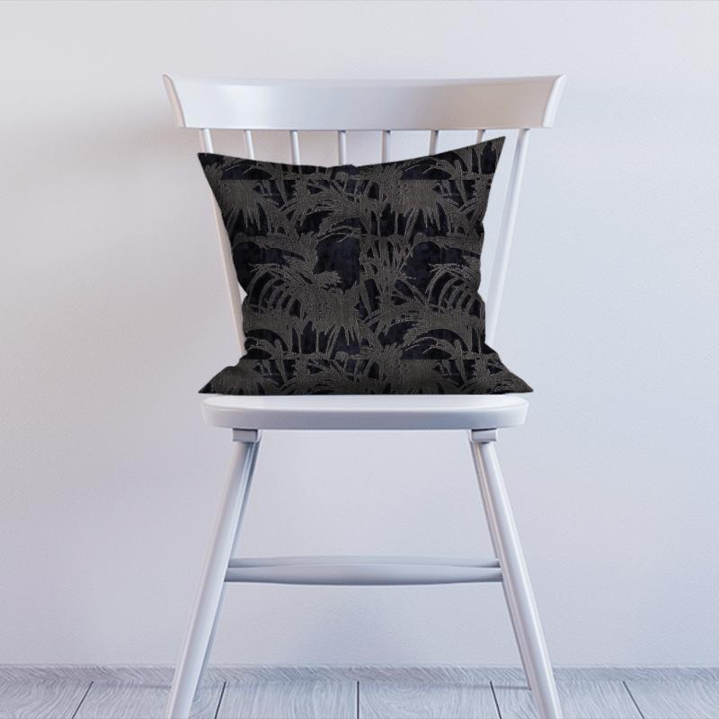 Clarke and Clarke Martello Tropicale Midnight Cushion