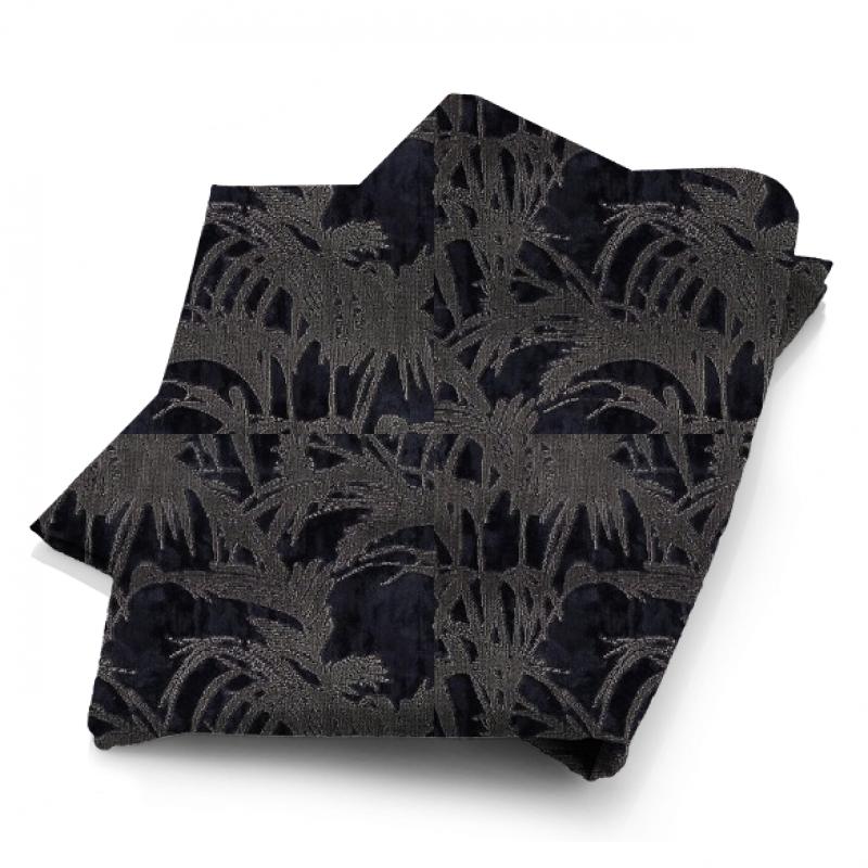 Clarke and Clarke Martello Tropicale Midnight Fabric