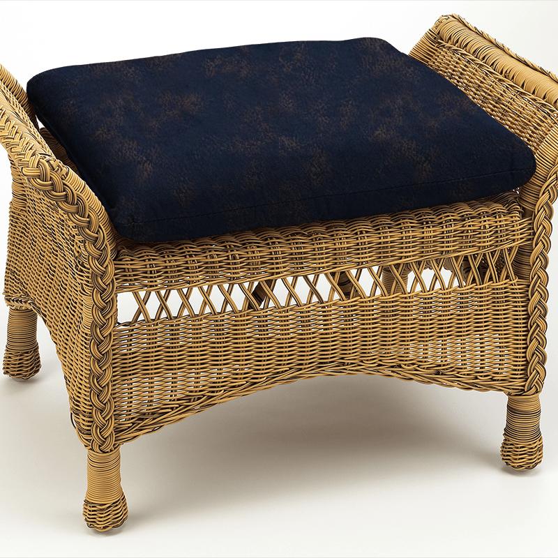 Studio G Alonso Nola Indigo Box Cushion