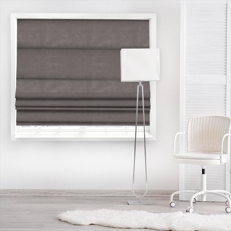 Studio G Alonso Nola Mocha Made To Measure Roman Blind