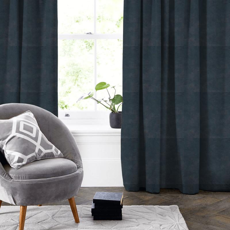 Studio G Alonso Nola Teal Made To Measure Curtain
