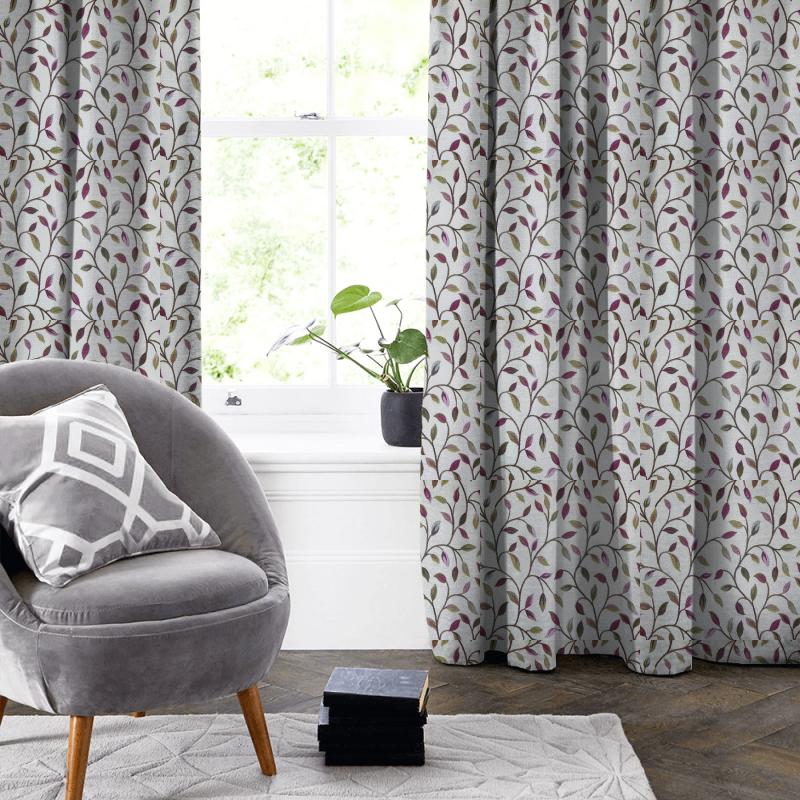 Voyage Decoration Country Book Cervino Damson Made To Measure Curtain