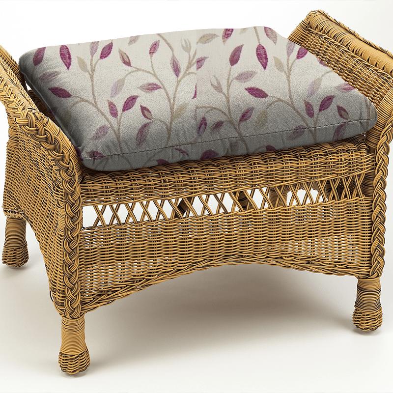 Voyage Decoration Country Book Cervino Wisteria Box Cushion