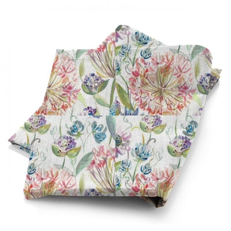 Voyage Decoration Country Book Pom Pom Floral Summer Fabric