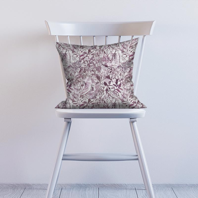 Voyage Decoration Wilderness Rothesay Damson Cushion