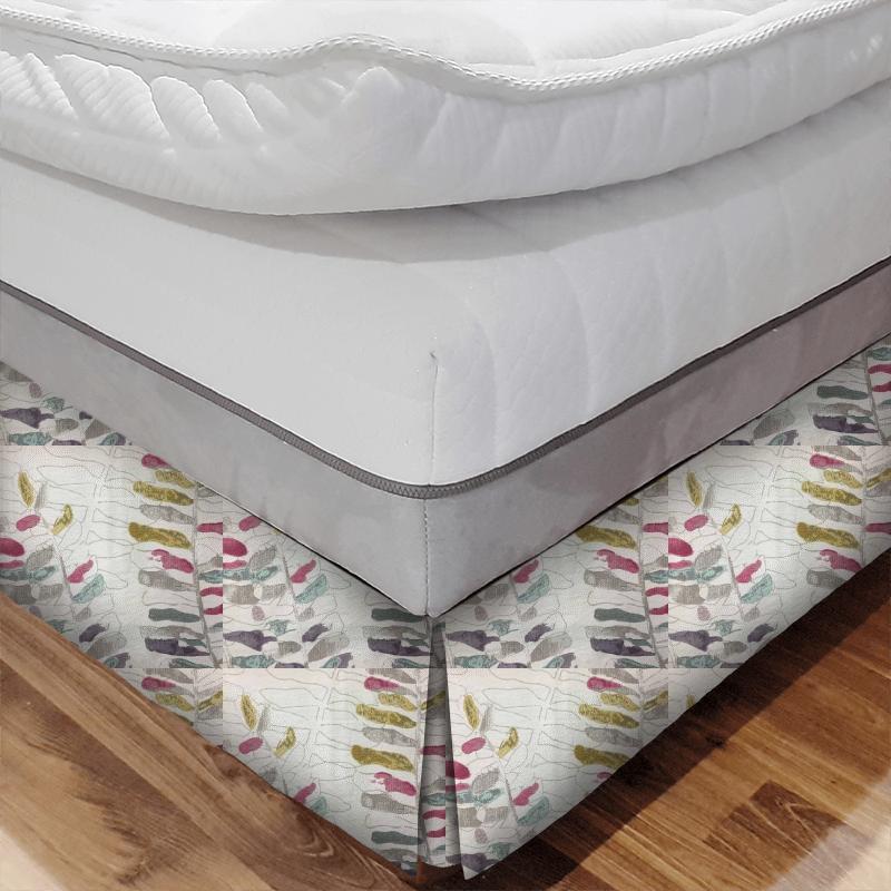 Voyage Decoration Edenmuir Witley Peacock Bed Base Valance