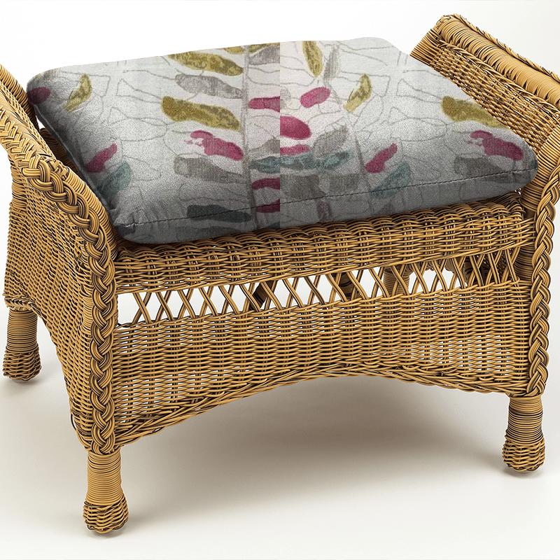 Voyage Decoration Edenmuir Witley Peacock Box Cushion