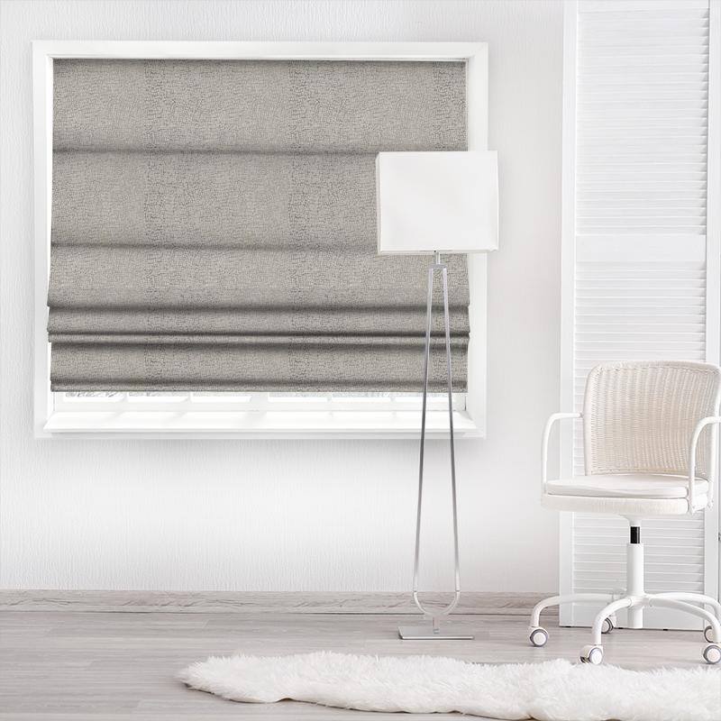 Fryetts Acacia Serpa Dove Made To Measure Roman Blind