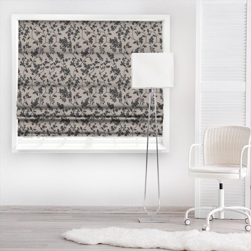 Porter & Stone Gingko Sakura Dove Made To Measure Roman Blind
