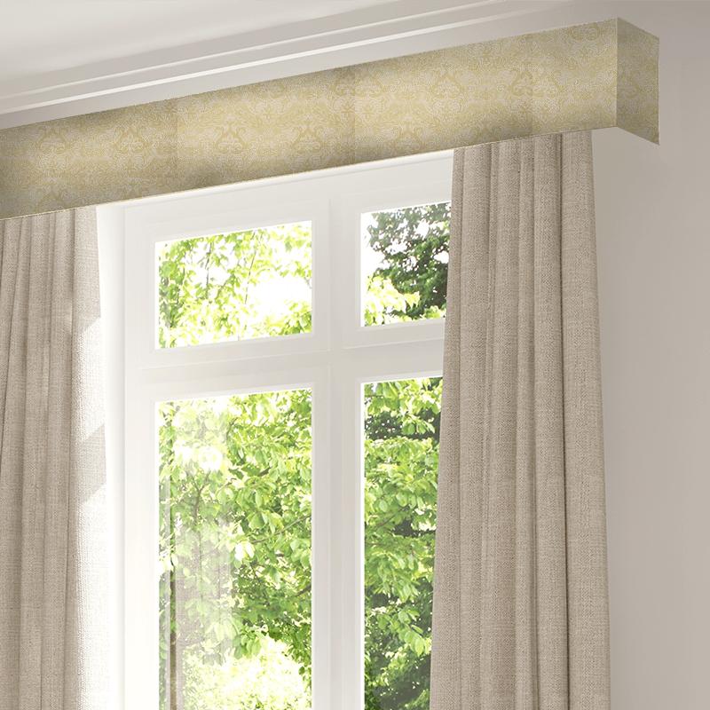 Porter & Stone Timor Padang Ochre Pelmet