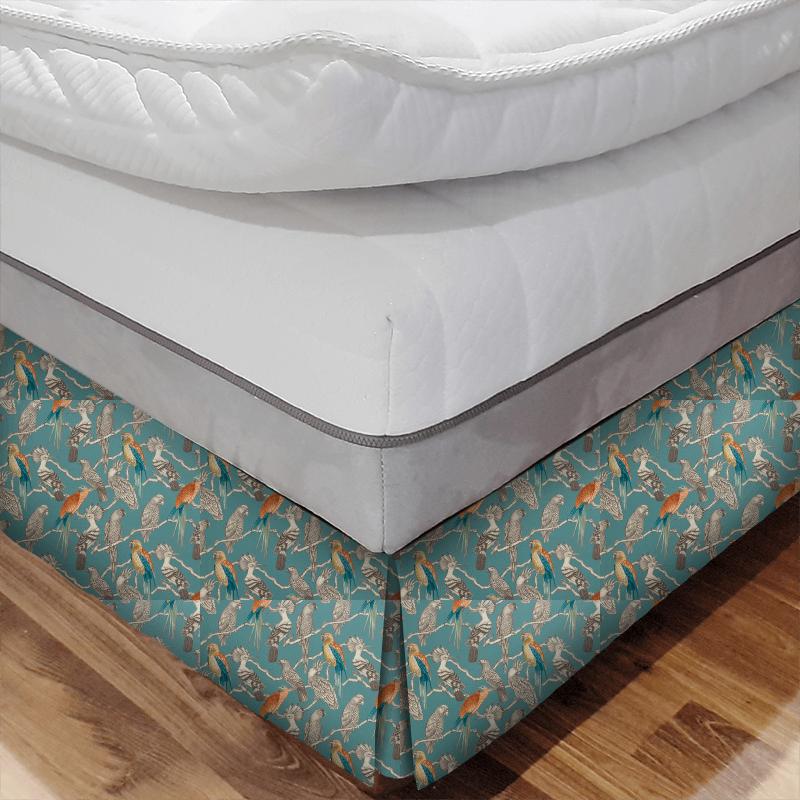 iLiv Maldives Aviary Lagoon Bed Base Valance