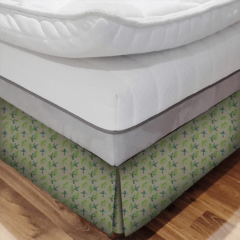 iLiv Rainforest Montserrat Lagoon Bed Base Valance