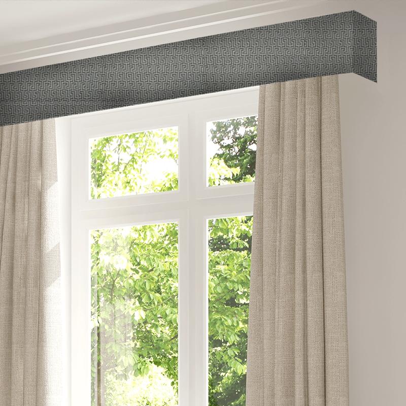 Bill Beaumont Athens Hercules Charcoal Pelmet