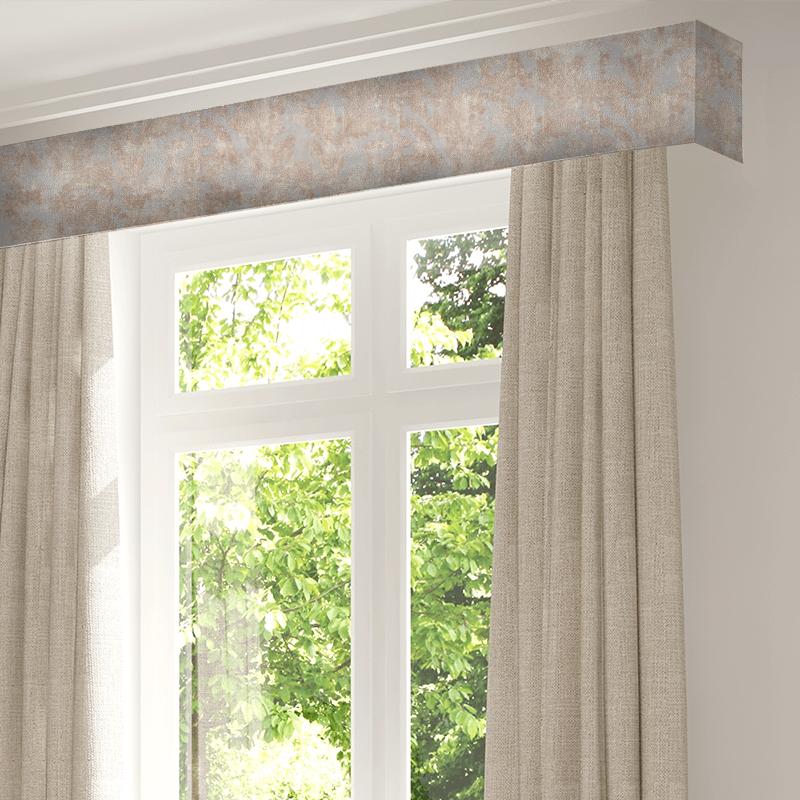 Bill Beaumont Daydream Slumber Gold Pelmet