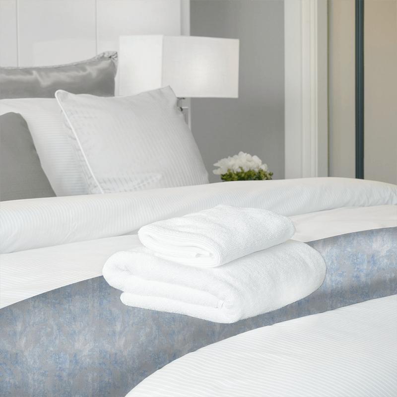 Bill Beaumont Daydream Slumber Soft Blue Bed Runner