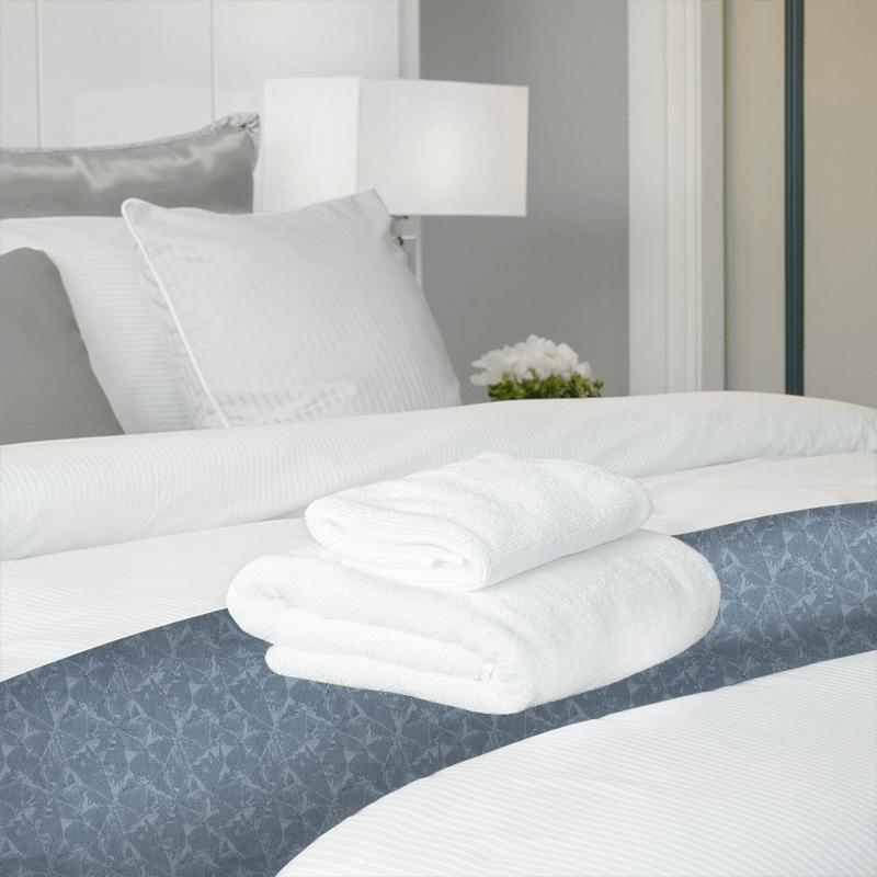 Bill Beaumont Infusion Gisele Duck Egg Bed Runner