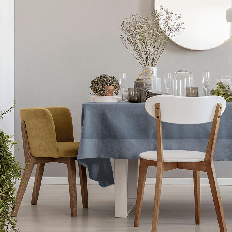 Bill Beaumont Infusion Nicole Earl Blue Tablecloth