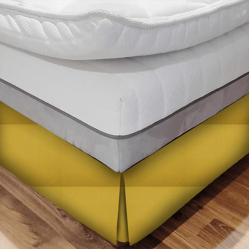 Bill Beaumont Infusion Nicole Mustard Bed Base Valance