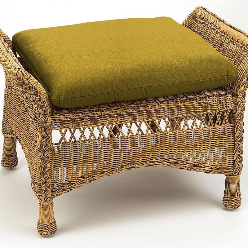Bill Beaumont Infusion Nicole Mustard Box Cushion