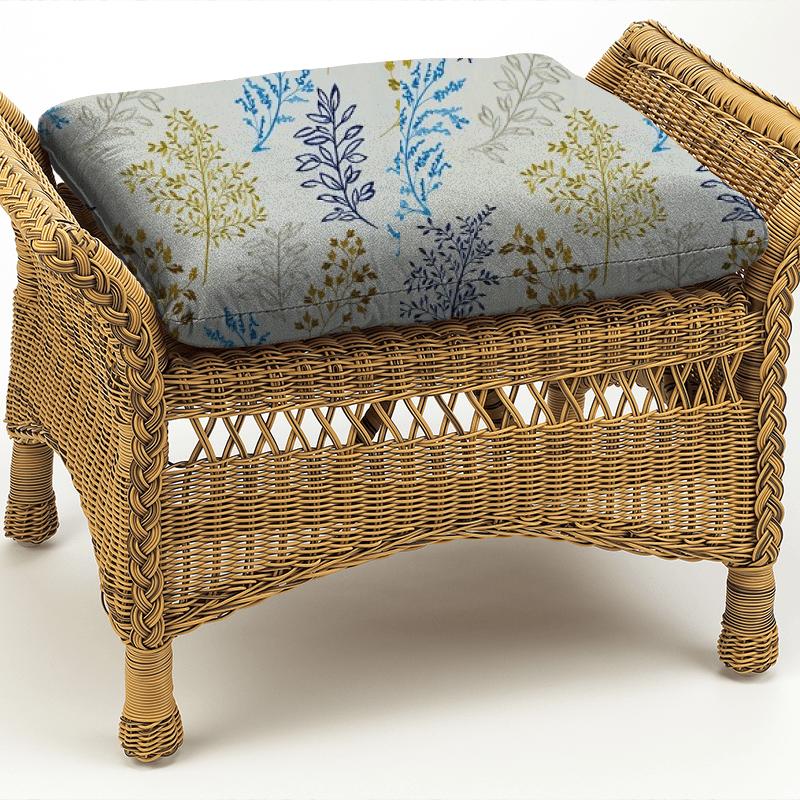 Bill Beaumont Marrakech Juniper Olive Box Cushion