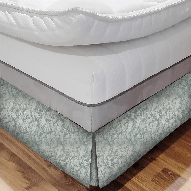 Bill Beaumont Opera Adelina Mint Bed Base Valance