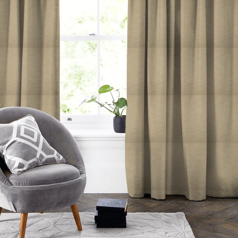 Bill Beaumont Simply Plains 2 Madelyn Macadamia Made To Measure Curtain