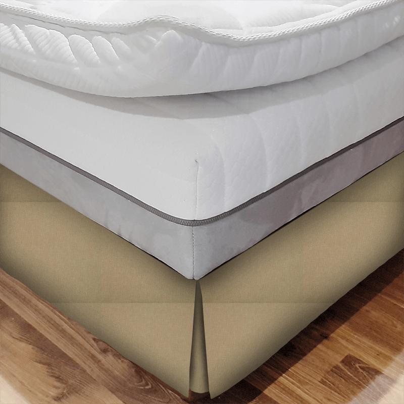 Bill Beaumont Simply Plains 2 Skylar Natural Bed Base Valance