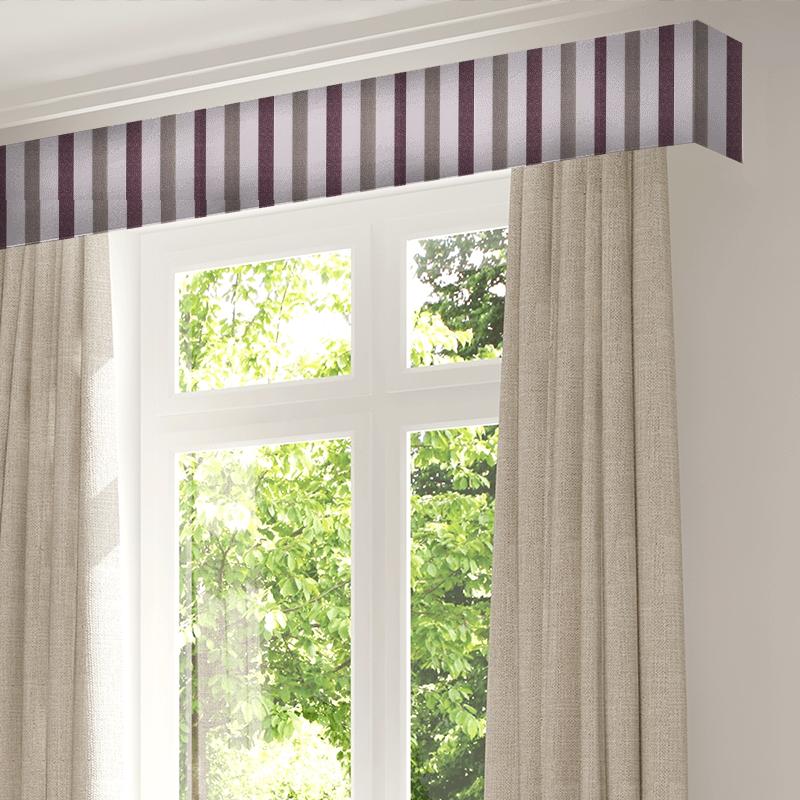 Bill Beaumont Wonder Fabrics Awe Magenta Pelmet