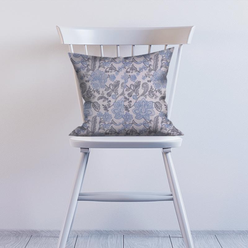 Bill Beaumont Wonder Fabrics Beauty Denim Cushion