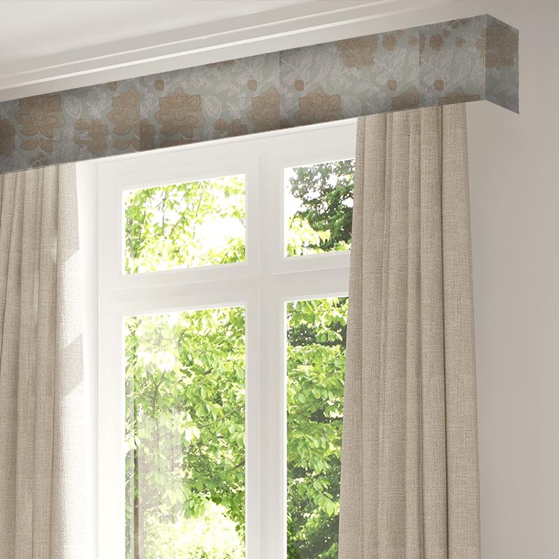 Bill Beaumont Wonder Fabrics Beauty Sage Pelmet