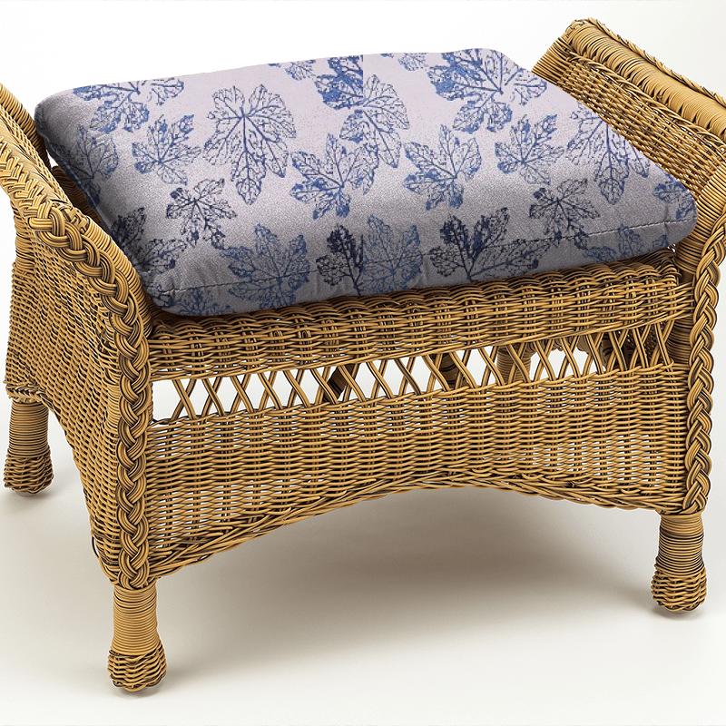 Bill Beaumont Wonder Fabrics Miracle Denim Box Cushion