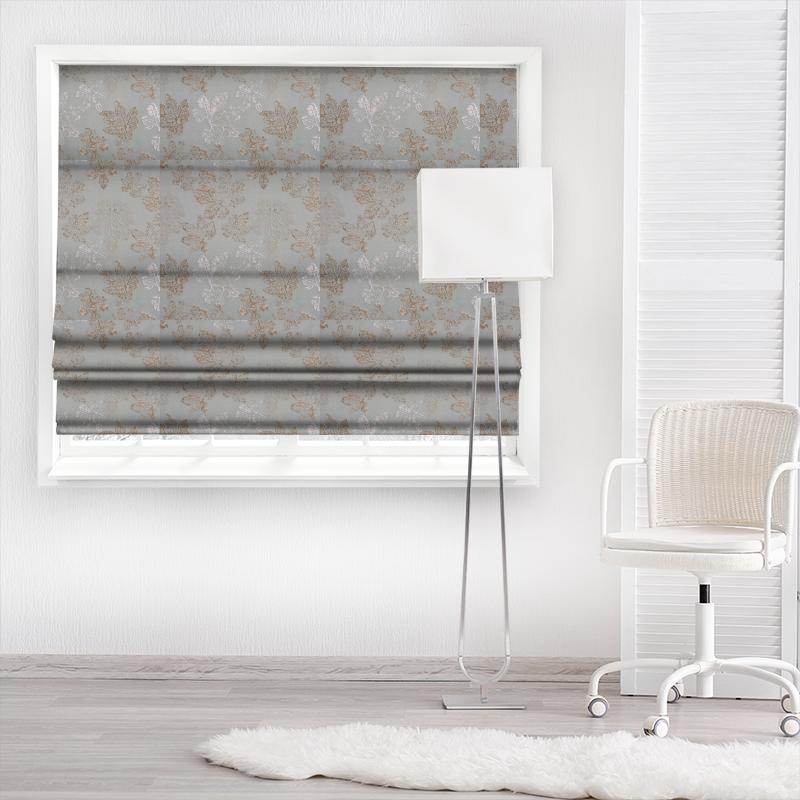 Bill Beaumont Wonder Fabrics Miracle Sage Made To Measure Roman Blind