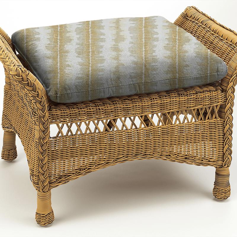 Bill Beaumont Woodstock Beat Caramel Box Cushion