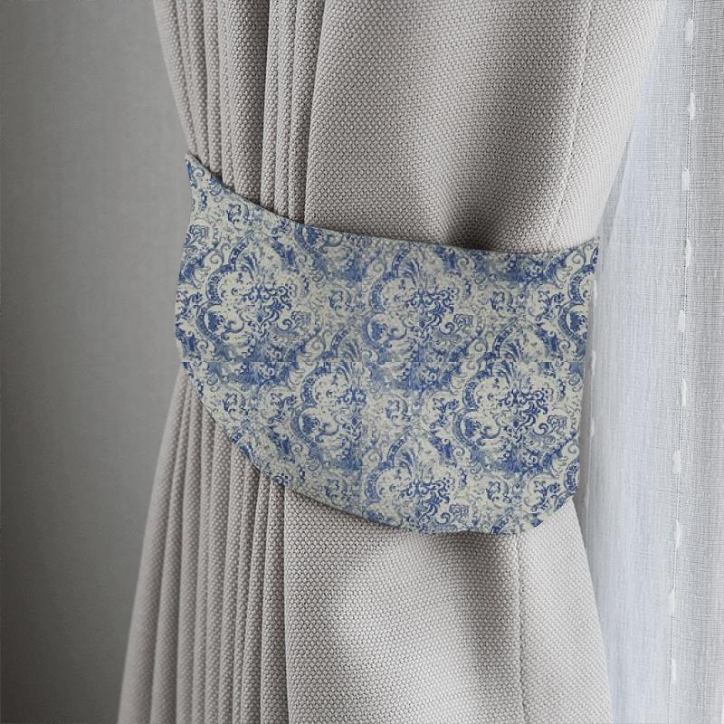 Bill Beaumont Woodstock Vivid Cornflower Blue Tieback