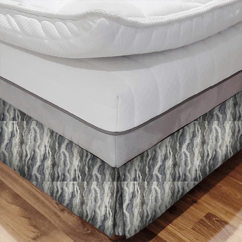 Lava Carbon Bed Base Valance