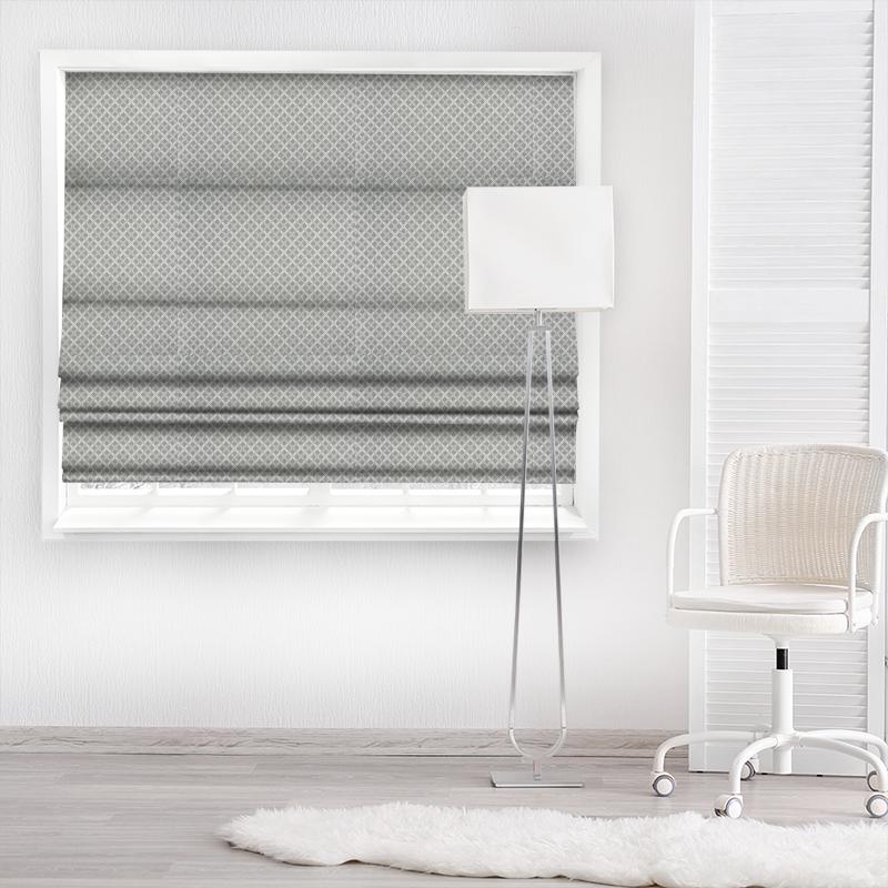 Prestigious Textiles Canterbury Banbury Stone Made To Measure Roman Blind