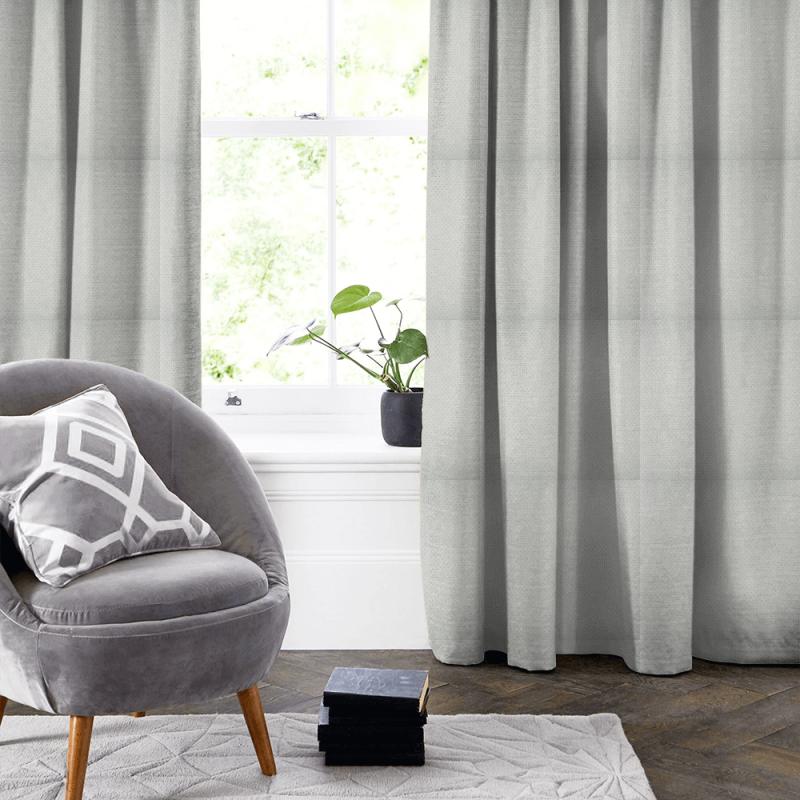 Prestigious Textiles Canterbury Oxford Stone Made To Measure Curtain