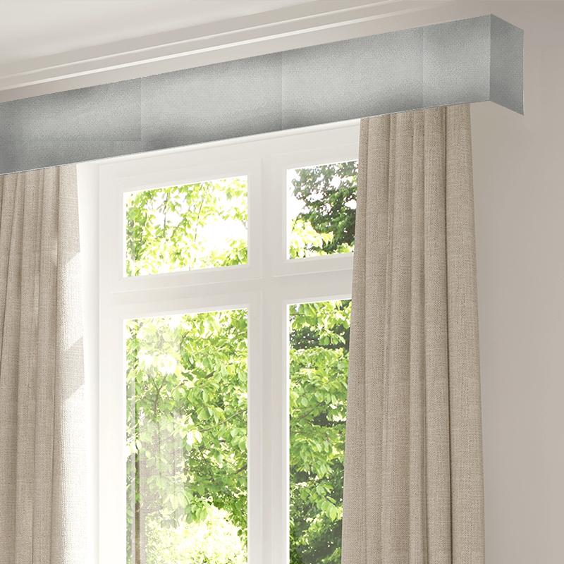 Prestigious Textiles Canterbury Oxford Stone Pelmet