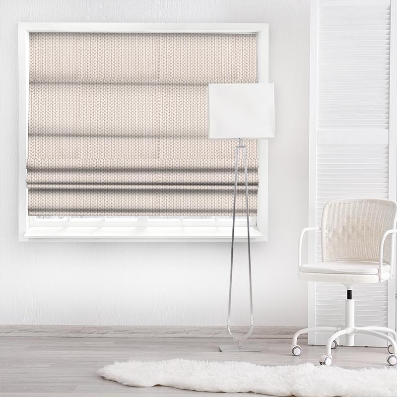 Prestigious Textiles Canterbury Chelmsford Powder Made To Measure Roman Blind