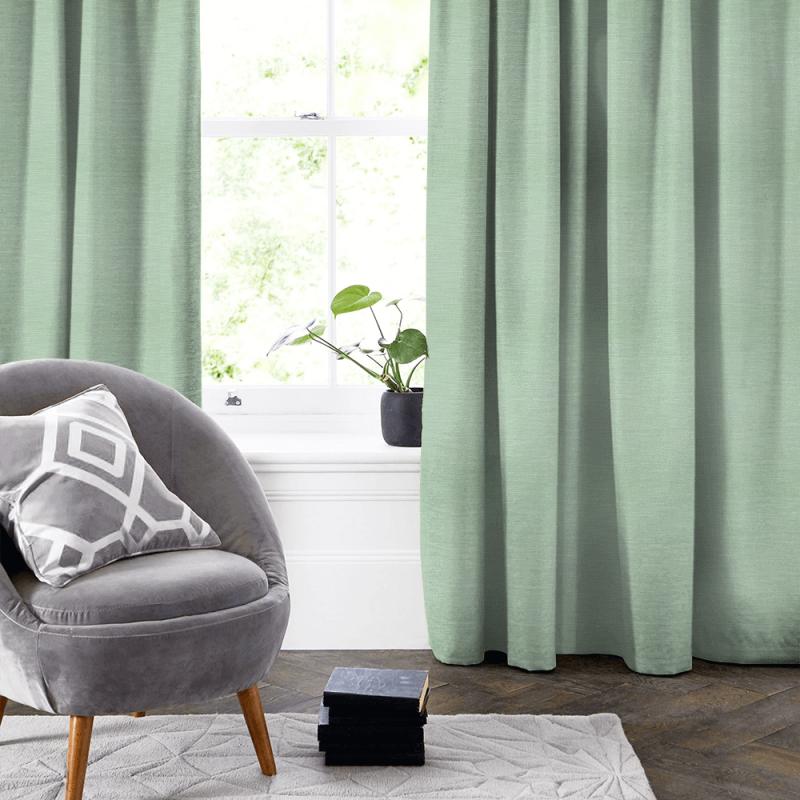 Prestigious Textiles Azores Azores Mint Made To Measure Curtain