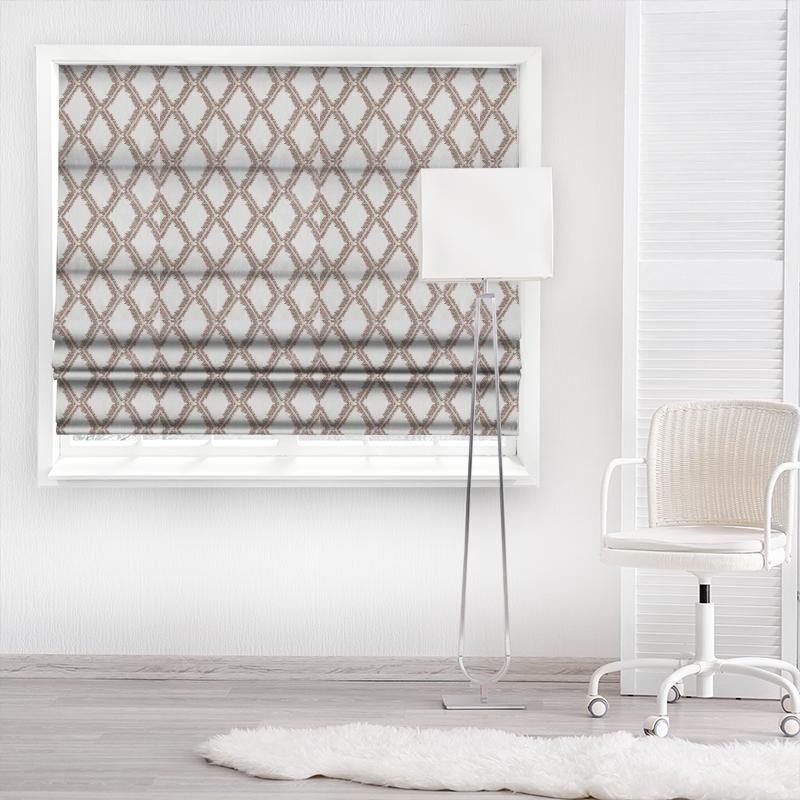 Shelter Dusky Pink Made To Measure Roman Blind Bill Beaumont Hideaway Shelter Dusky Pink Made To Measure Roman Blind