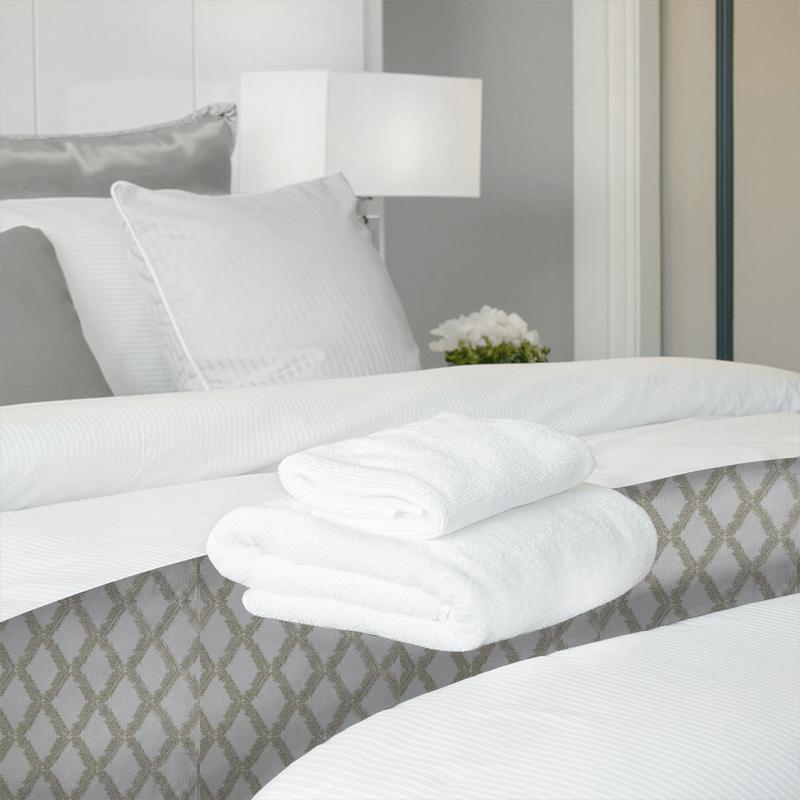 Shelter Silver Bed Runner Bill Beaumont Hideaway Shelter Silver Bed Runner