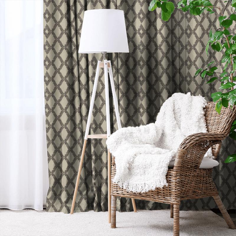 Shelter Smoke Made To Measure Curtain Bill Beaumont Hideaway Shelter Smoke Made To Measure Curtain