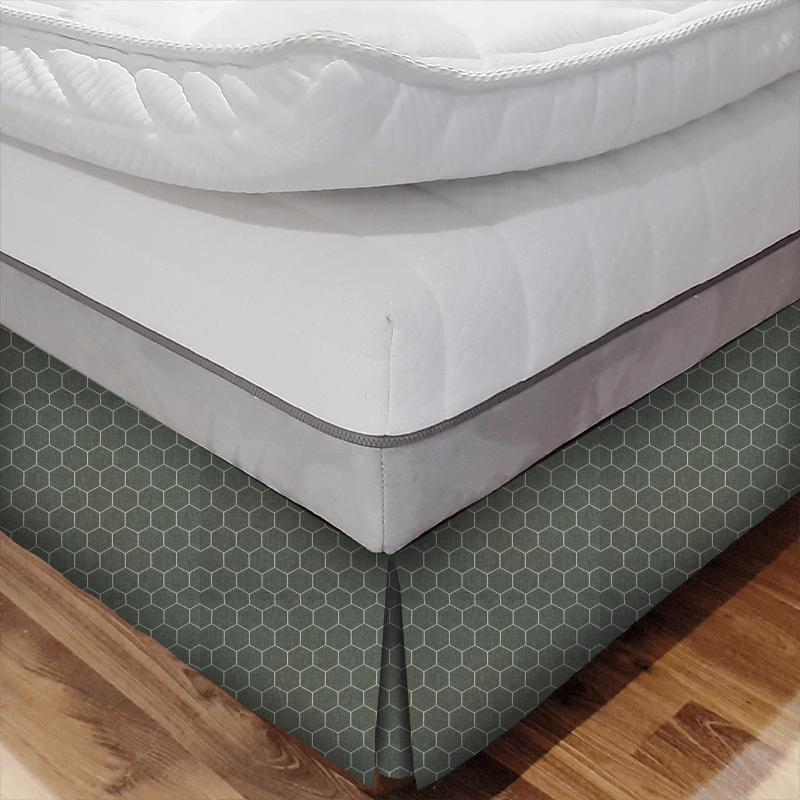 Bill Beaumont Sherwood Beehive Pine Bed Base Valance