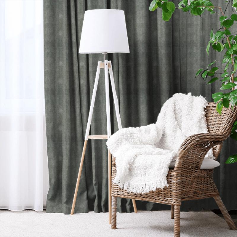 Bill Beaumont Sherwood Burrow Pine Made To Measure Curtain