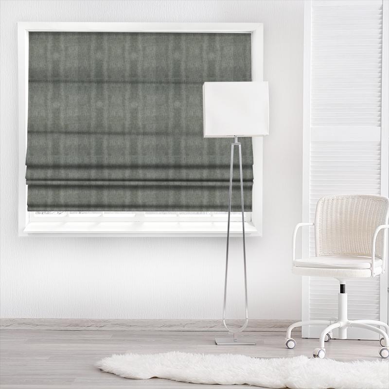Bill Beaumont Sherwood Burrow Pine Made To Measure Roman Blind