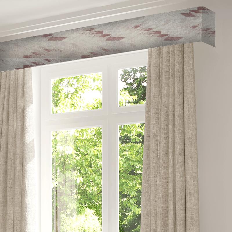 Bill Beaumont Utopia Arcadia Cranberry Pelmet