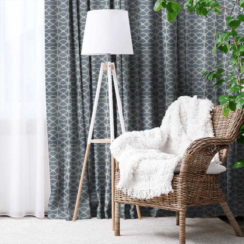 Avatar Stone Blue Made To Measure Curtain Bill Beaumont Utopia Avatar Stone Blue Made To Measure Curtain
