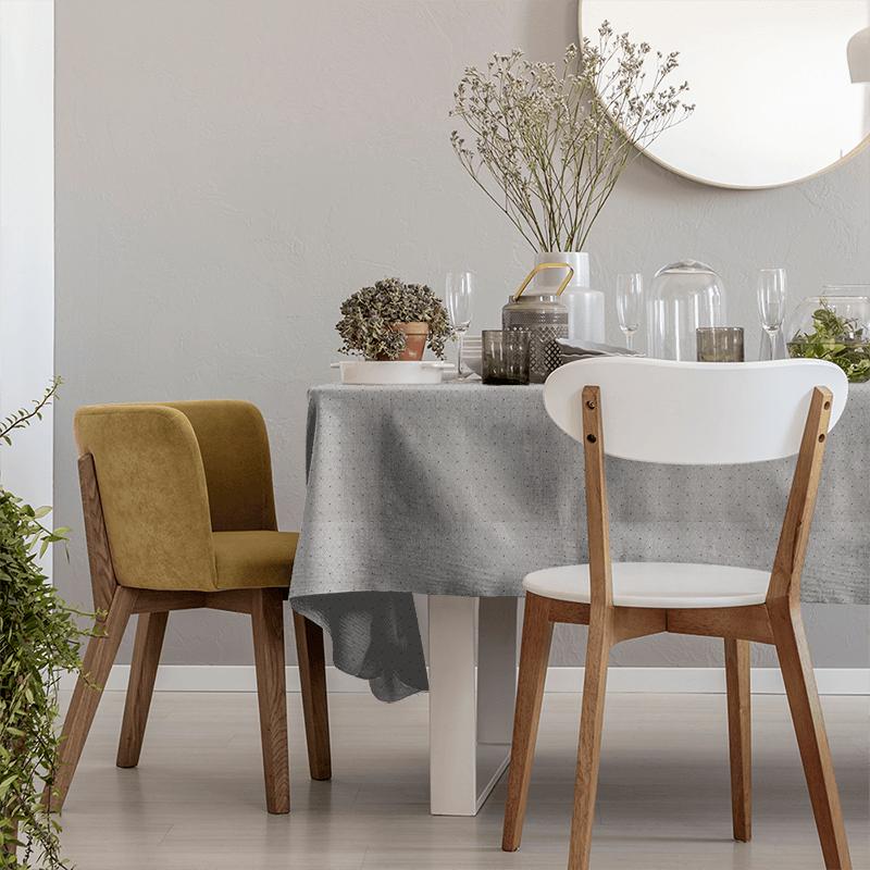 iLiv Astoria Facet Steel Tablecloth
